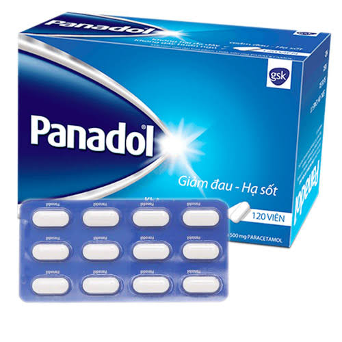Panadol 500mg GSK giảm đau hạ sốt – Hộp 10 vỉ x 12 viên.jfif