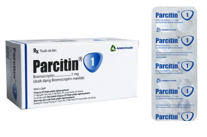Parcitin 1mg (Bromocriptin) – Vô kinh, tiết sữa bất thường, u tuyến yên.jfif