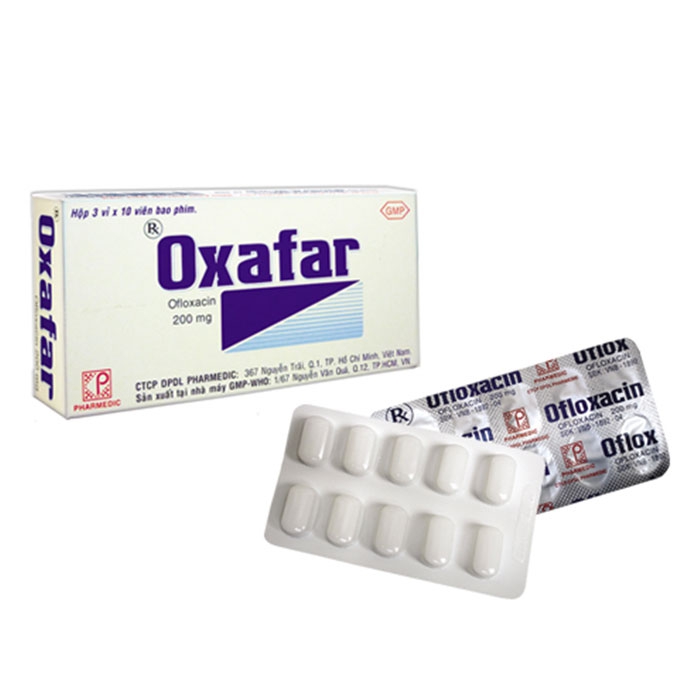 Pharmedic Oxafar 200mg, Hộp 30 viên.jpg