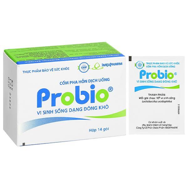 Probio IMP Imexpharm hộp 14 gói.jpg