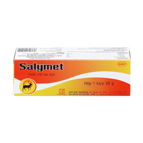 Salymet Pharmedic 30g – Hỗ Trợ Giảm Đau Cơ, Bong Gân.png