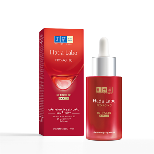 Serum cải thiện lão hóa Hada Labo Pro-Aging Retinol B3 Serum 30ml.webp