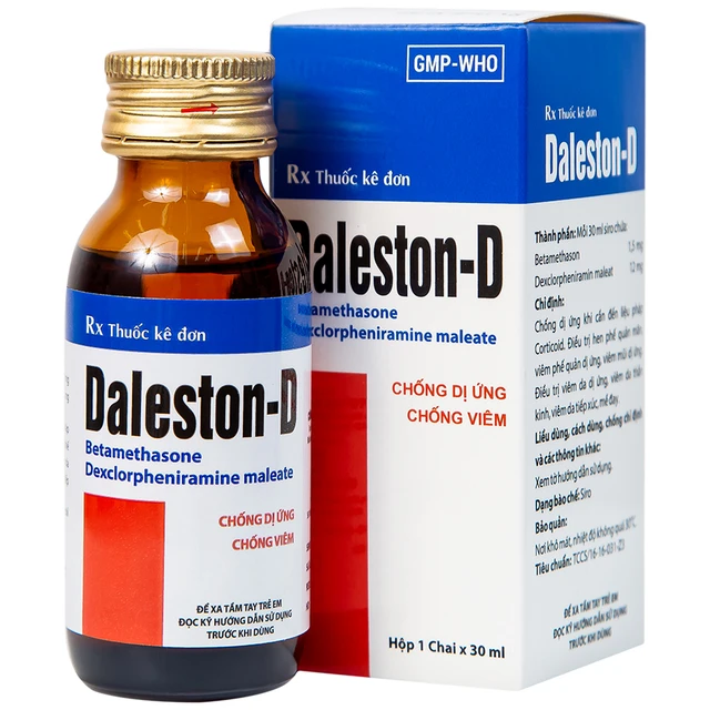 Siro Daleston-D chống dị ứng, chống viêm (chai 30ml).webp