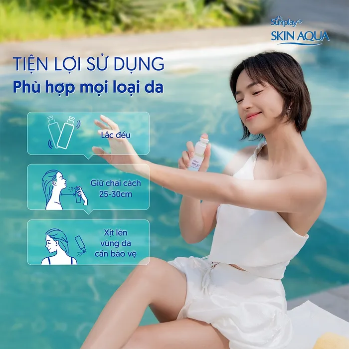 Xịt chống nắng bảo vệ đa chiều Skin Aqua Ultra Protection Mist 60ml.webp