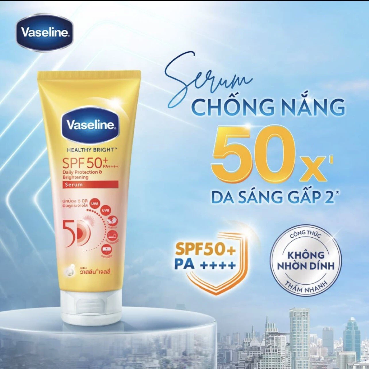 Sữa Dưỡng Thể Trắng Da Toàn Thân Chống Nắng Vaseline SPF50 - Tuýp 300ml.png