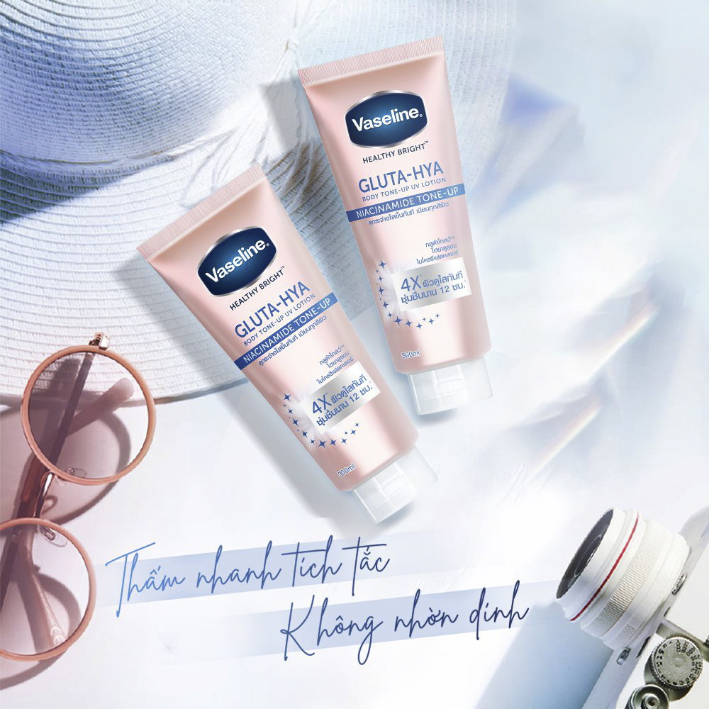 Sữa Dưỡng Thể Vaseline Nâng Tông Tức Thì Dưỡng Ẩm Trắng Sáng - Tuýp 300ml.png