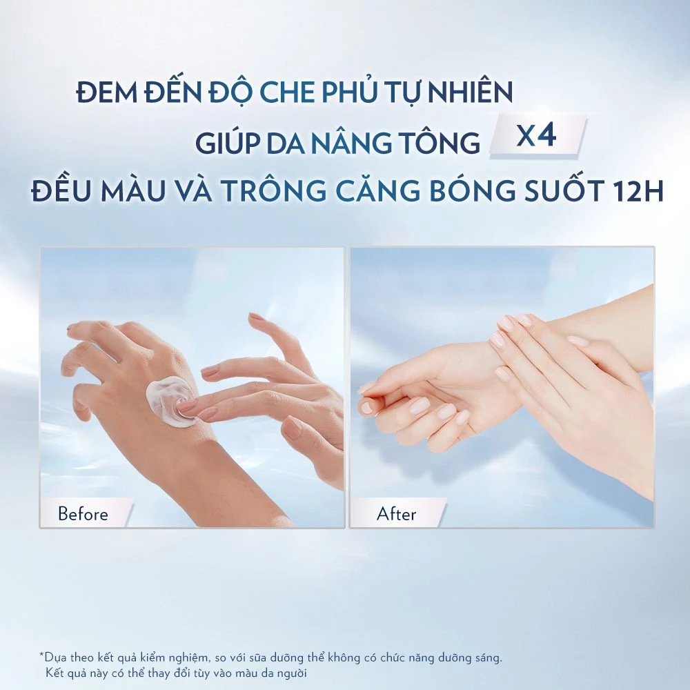 Sữa Dưỡng Thể Vaseline Nâng Tông Tức Thì Dưỡng Ẩm Trắng Sáng - Tuýp 300ml.png