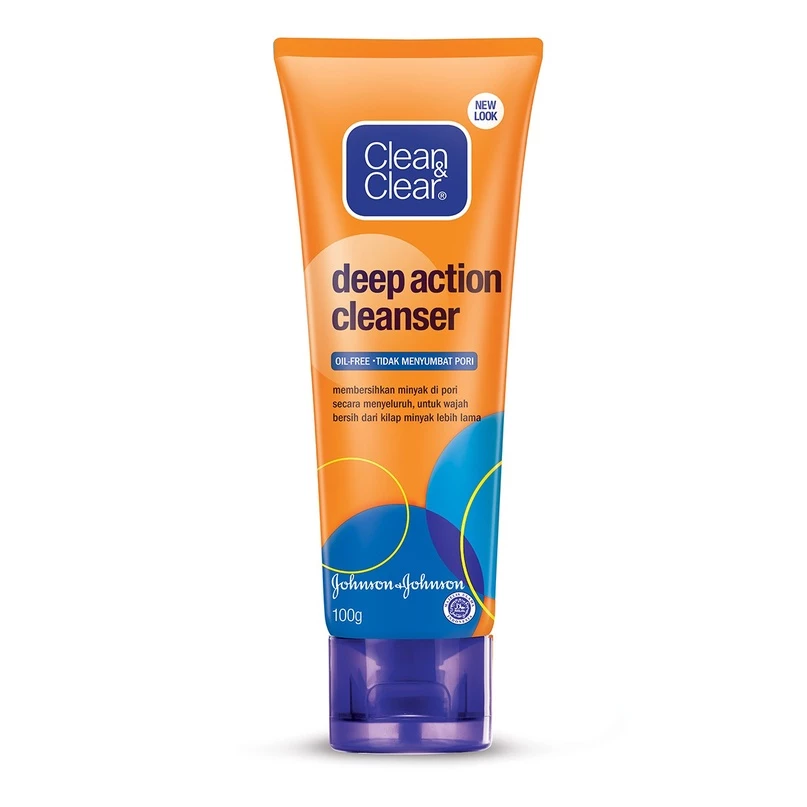 Sữa Rửa Mặt Clean & Clear Giảm Nhờn Tác Dụng Sâu 100g.webp