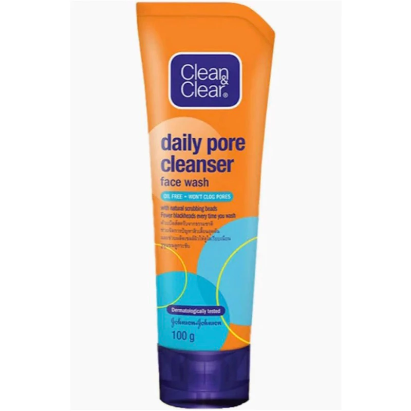 Sữa Rửa Mặt Clean & Clear Làm Sạch Sâu Lỗ Chân Lông 100g.webp
