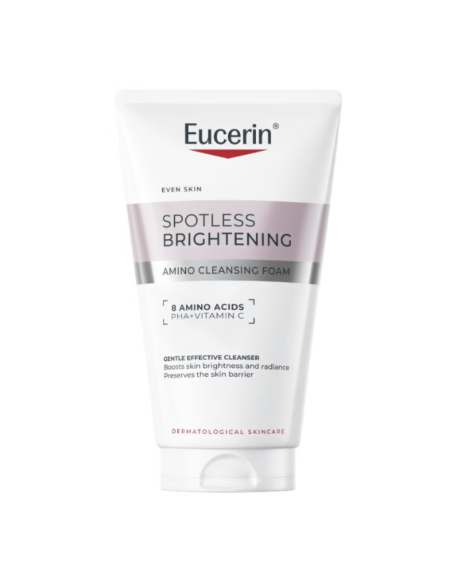 Sữa Rửa Mặt Làm Sáng Da Eucerin Spotless Brightening Amino Cleansing Foam 150ml.png