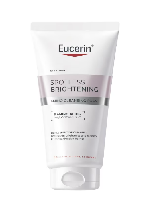 Sữa Rửa Mặt Eucerin Sáng Da Tạo Bọt Spotless Brightening Amino Cleansing Foam 50g.png