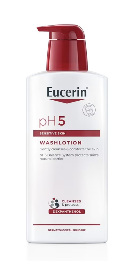 Sữa Tắm Eucerin Nhẹ Nhàng Làm Sạch Dành Cho Da Nhạy Cảm pH5 400ml.png