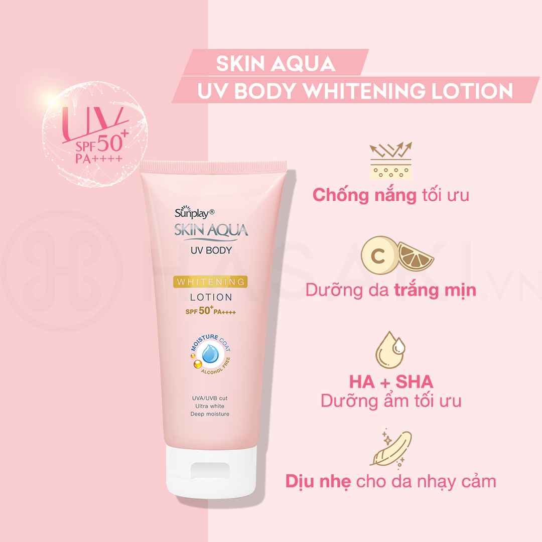 Sữa chống nắng dưỡng thể trắng mịn Sunplay Skin Aqua UV Body Whitening Lotion 150g.png