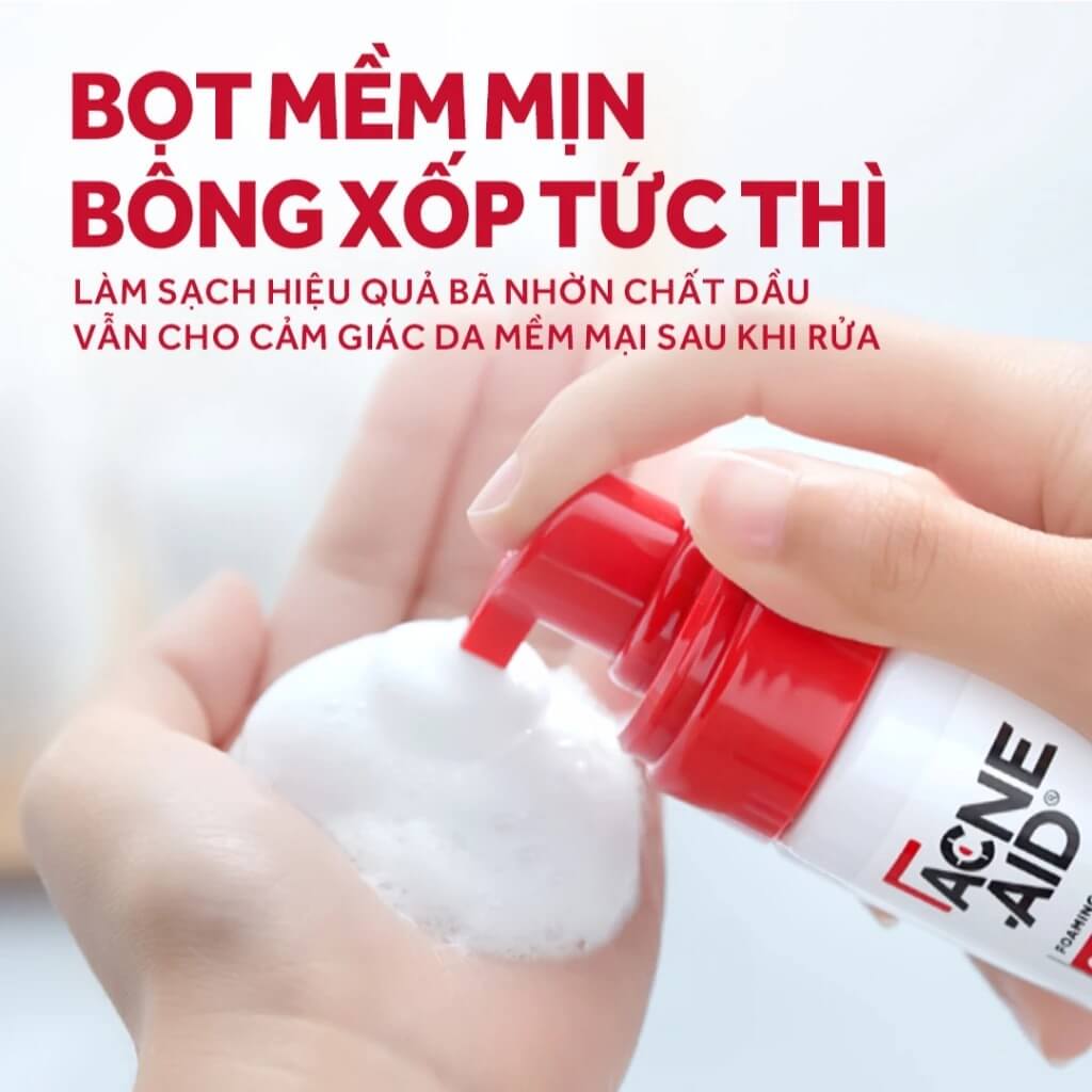 Sữa rữa mặt bọt Acne-Aid Foaming Face Wash Oil Control sạch nhờn, mụn trứng cá – 100mlsi.jpg