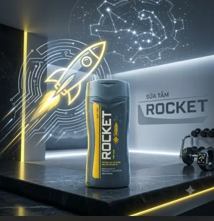 Sữa tắm Rocket (Chai 300ml).webp