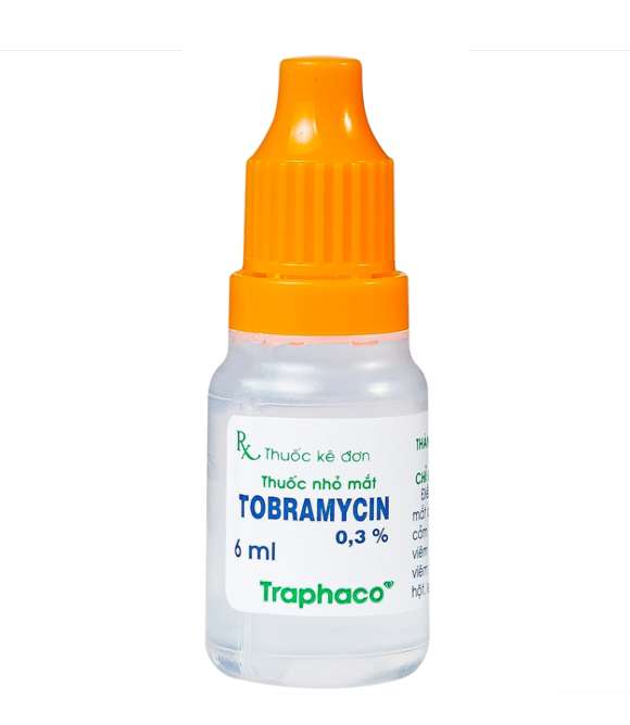 Thuốc nhỏ mắt Tobramycin 0,3% Traphaco điều trị nhiễm khuẩn mắt (6ml).webp