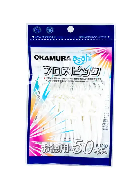 Tăm chỉ kẽ răng Okamura Gói 50 cây.jpg