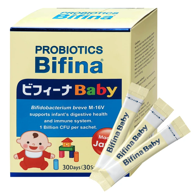 Thực phẩm bảo vệ sức khỏe Men vi sinh Bifina Baby Cho bé (Hộp 30 gói).webp