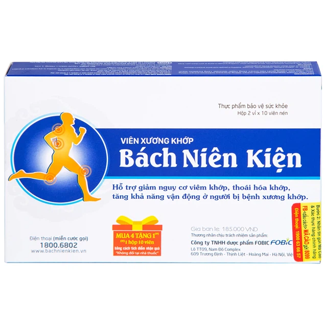 Thực phẩm bảo vệ sức khỏe viên xương khớp Bách Niên Kiện (20 viên).png
