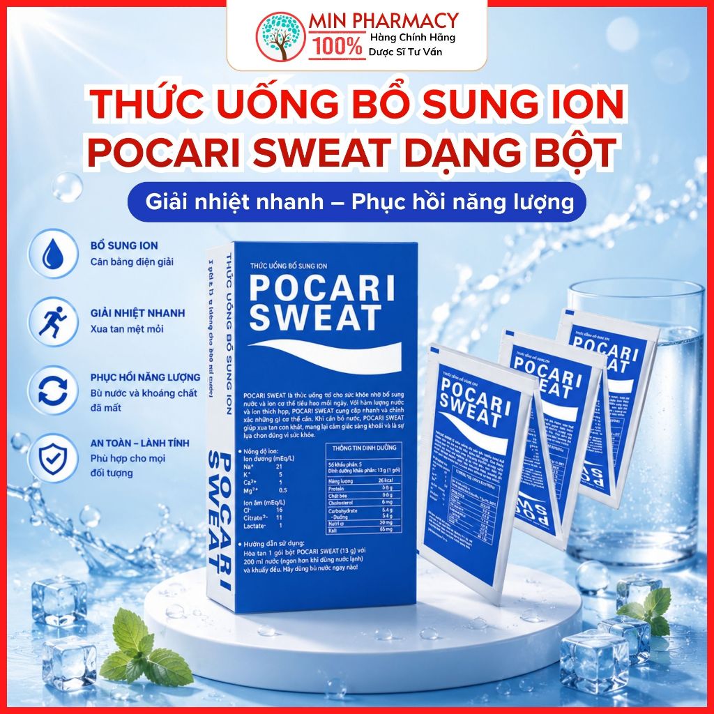 Thức uống bổ sung ion Pocari Sweat dạng bột - Hộp 13gx5 gói.png