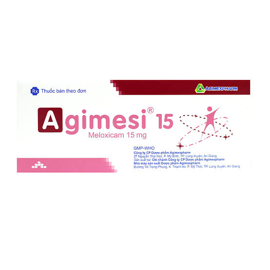 Thuốc Agimesi 15 Agimexpharm (3 vỉ x 10 viên).jfif