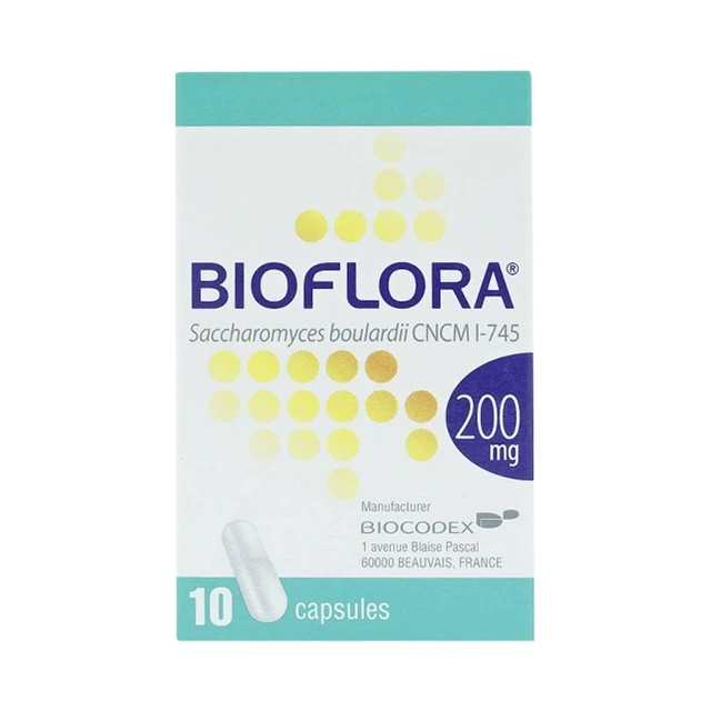 Thuốc Bioflora 200mg Biocodex điều trị tiêu chảy (10 viên).webp