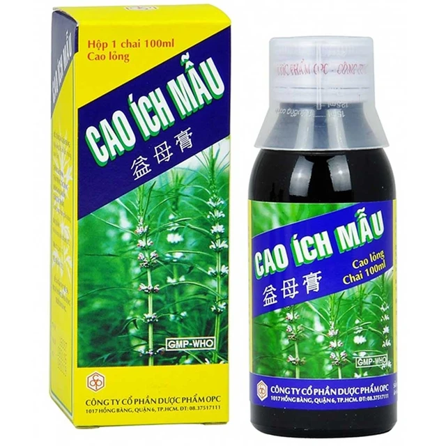 Thuốc Cao Ích Mẫu OPC điều trị kinh nguyệt không đều (100ml).webp