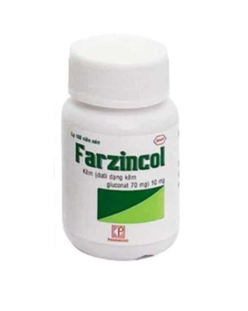 Thuốc Farzincol Pharmedic điều trị thiếu kẽm (100 viên).webp