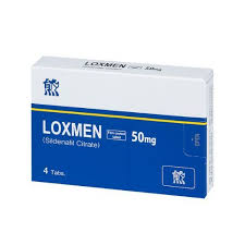 Thuốc Loxmen 50mg điều trị rối loạn cương dương (Hộp 1 vỉ x 4 viên).jfif