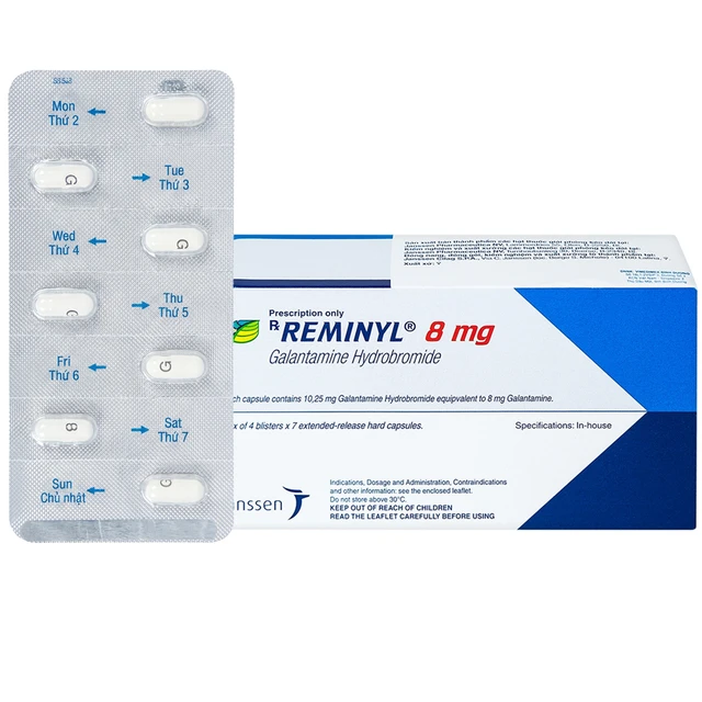 Thuốc Reminyl 8mg Janssen điều trị sa sút trí tuệ (1 vỉ x 14 viên).webp