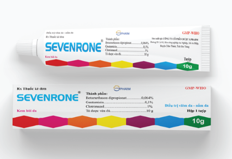 Thuốc bôi trị nấm viêm da SEVENRONE tuýp 10g.png