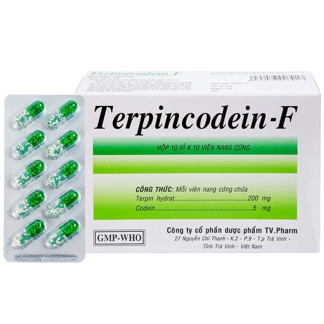 Thuốc Terpincodein-F giảm ho, long đờm (10 vỉ x 10 viên).webp