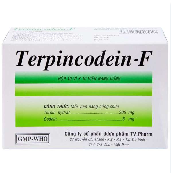 Thuốc Terpincodein-F giảm ho, long đờm (10 vỉ x 10 viên).webp
