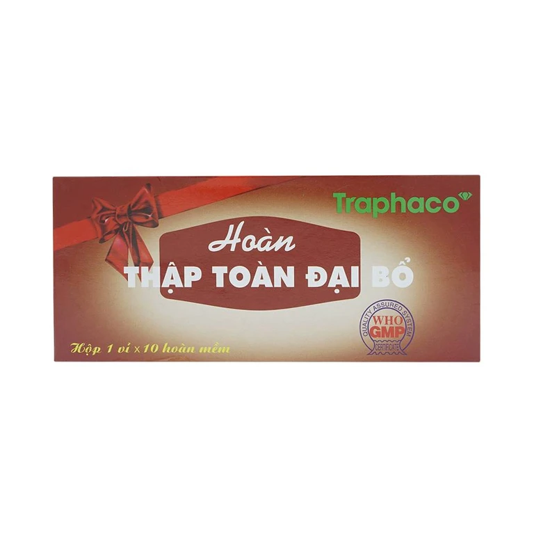 Thuốc Thập Toàn Đại Bổ Traphaco (1 vỉ x 10 viên).webp