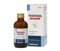 Thuốc Trathiol điều trị các vấn đề rối loạn đường hô hấp do tăng tiết đờm (Hộp 1 chai 60 ml).jfif