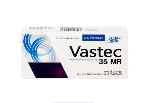 Thuốc Vastec 35 MR DHG điều trị đau thắt ngực ổn định (5 vỉ x 10 viên).webp