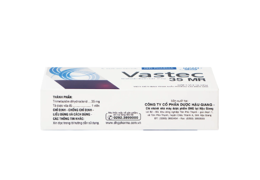 Thuốc Vastec 35 MR DHG điều trị đau thắt ngực ổn định (5 vỉ x 10 viên).webp