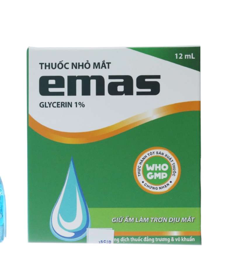 Thuốc nhỏ mắt Emas giảm tạm thời nóng mắt, rát mắt (12ml).webp