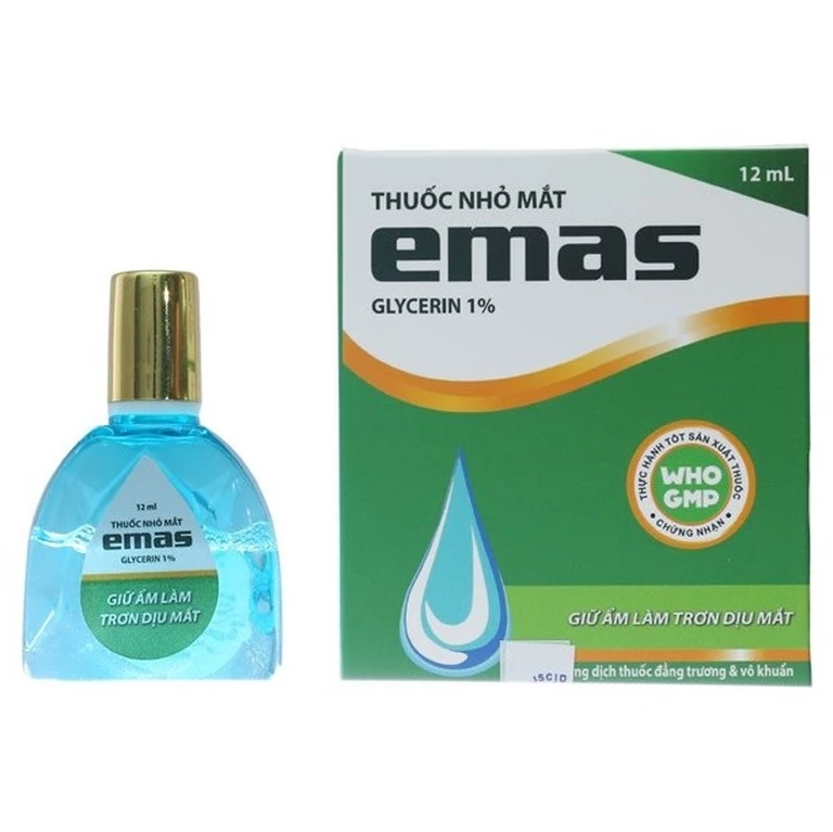Thuốc nhỏ mắt Emas giảm tạm thời nóng mắt, rát mắt (12ml).webp