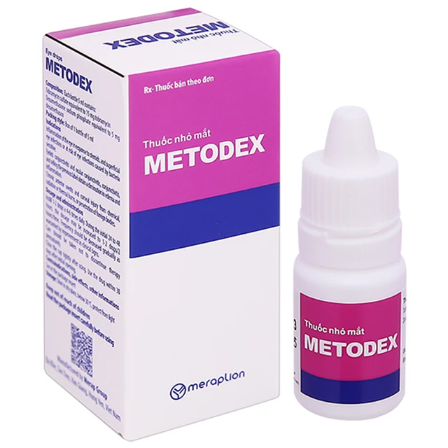 Thuốc nhỏ mắt Metodex Merap điều trị viêm, nhiễm khuẩn ở mắt (5ml).webp
