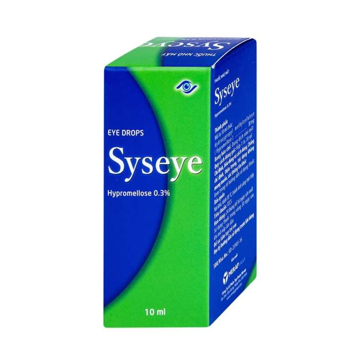 Thuốc nhỏ mắt Syseye Merap điều trị và làm giảm cảm giác khó chịu do khô mắt (10ml).webp