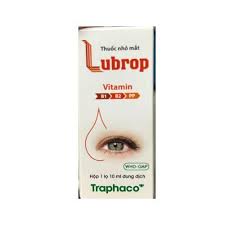 Thuốc nhỏ mắt bổ sung vitamin Lubrop Traphaco (Hộp 1 lọ 10ml).jfif