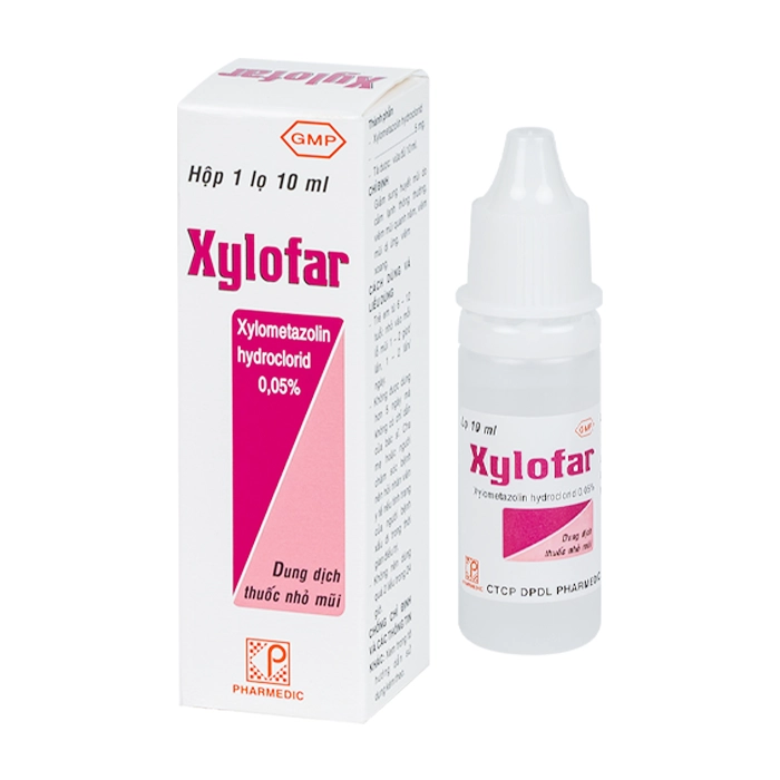 Thuốc nhỏ mũi Xylofar Pharmedic (10ml).webp