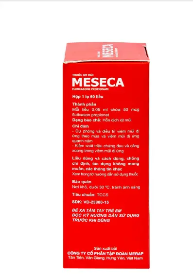 Thuốc xịt mũi Meseca Merap điều trị và dự phòng viêm mũi dị ứng (60 liều).webp