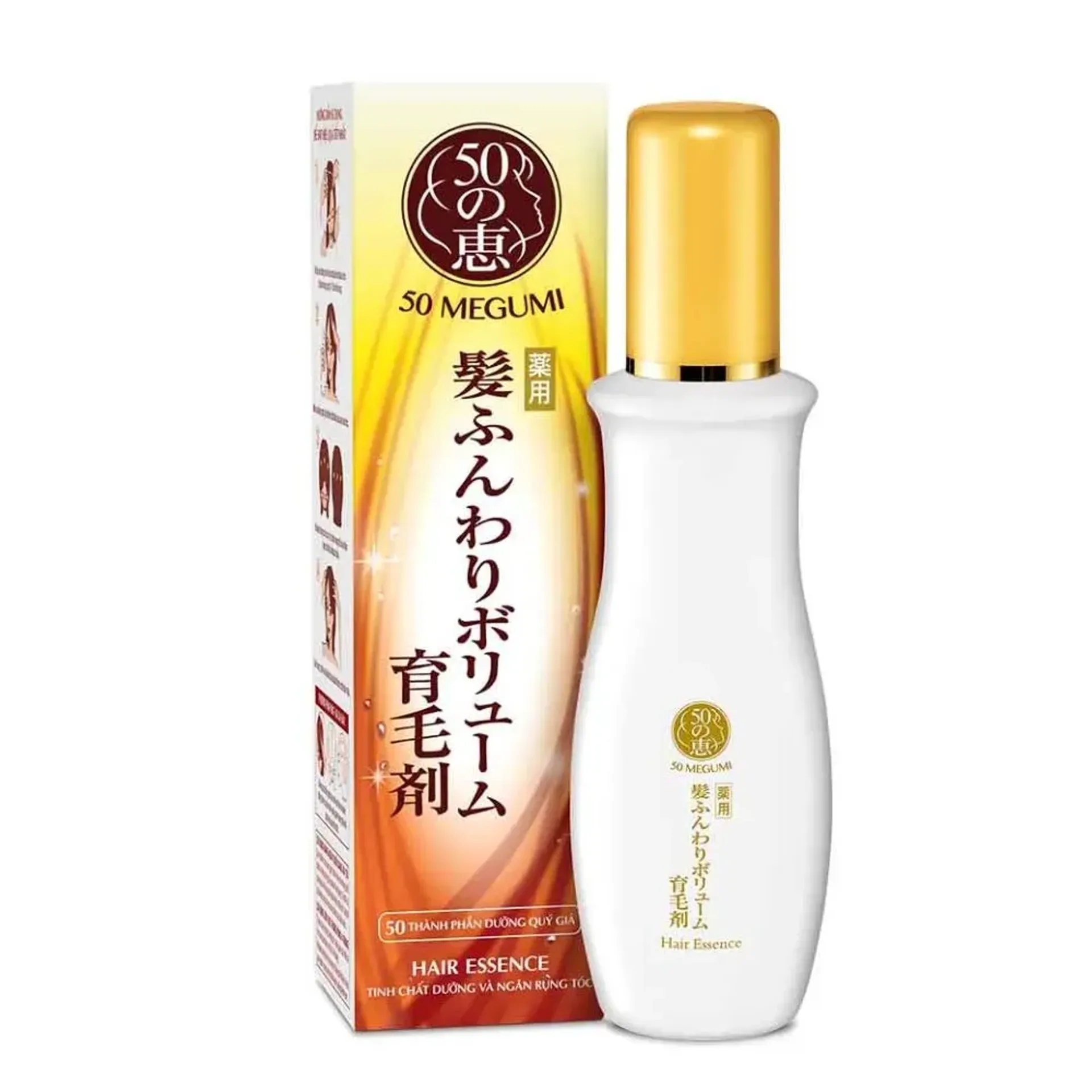 Tinh Chất 50 MEGUMI Dưỡng Và Ngăn Rụng Tóc 30ml Hair Essence - Minpharmacy.webp