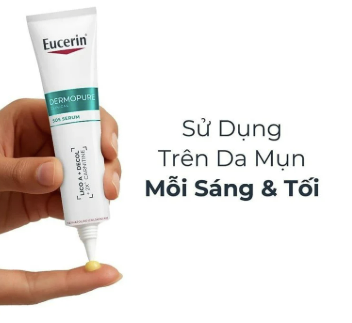 Tinh Chất Dưỡng Eucerin Dermopure Clinical SOS Serum Cho Da Mụn 40ml.png