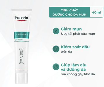 Tinh Chất Dưỡng Eucerin Dermopure Clinical SOS Serum Cho Da Mụn 40ml.png