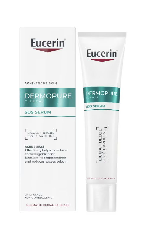 Tinh Chất Dưỡng Eucerin Dermopure Clinical SOS Serum Cho Da Mụn 40ml.png