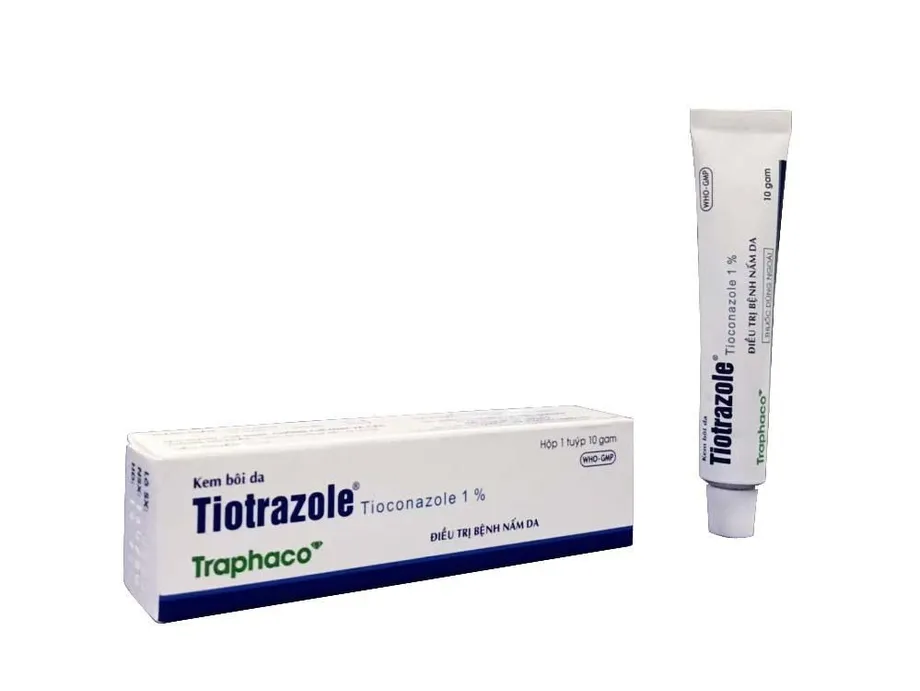 Tiotrazole 1% điều trị nấm da 10g.webp