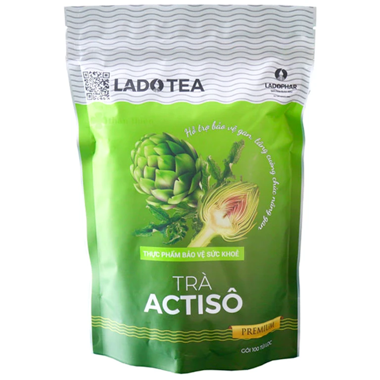 Trà Actiso Premium Ladophar (bịch 100 túi).webp